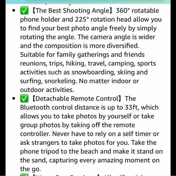 Live broadcast selfie stick hand held tripod with detachable wireless re… - Picture 11 of 14